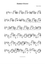 Groove it (Nr.4 from 'Sixpack' - 6 guitar solos) - notes